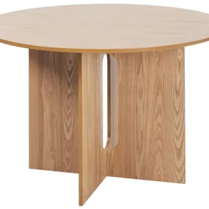 Round Dining Table ⌀ 120 cm Light Wood CORAIL