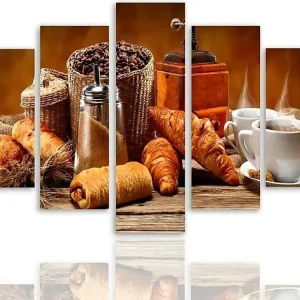Tableau un petit-dejeuner english - 150 x 100 cm pour Extérieur