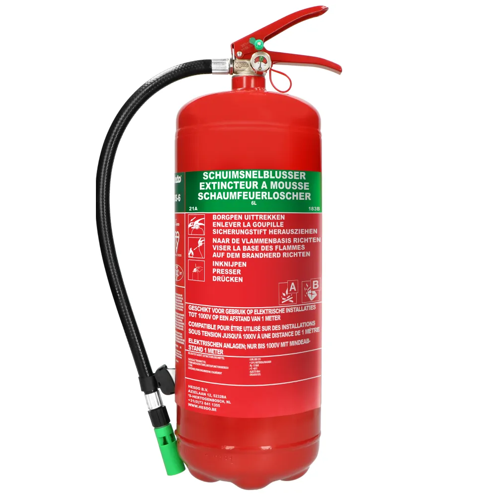 Alecto AL-BS6 - Extincteur à mousse - 6 litres