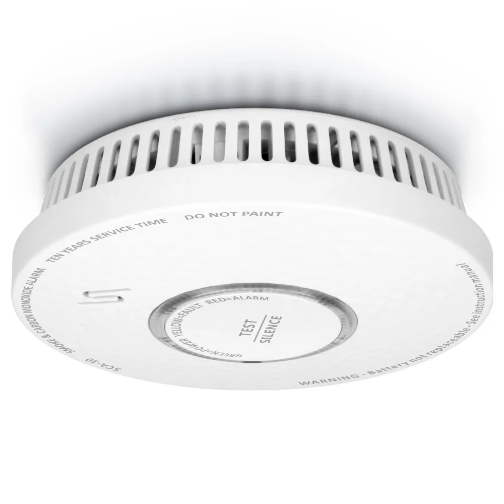 Alecto SDX10 - Pack détecteur de fumée et de monoxyde de carbone - Blanc