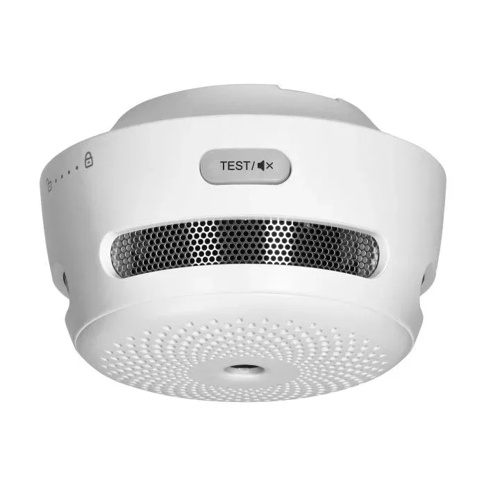 Détecteur de fumée intelligent TUYA - Wi-Fi - Alimenté par batterie
