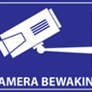 système d'alarme expert Caméra Surveillance Autocollant