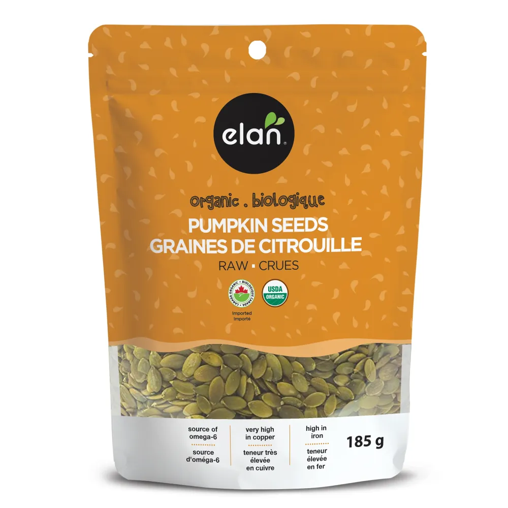 Graines de citrouille biologiques elanbiofoods