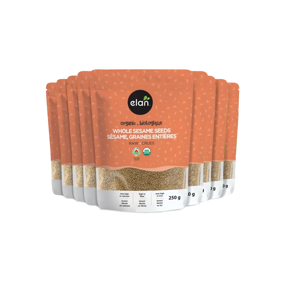 Graines de sésame entières biologiques 250g elanbiofoods