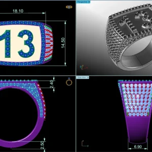 Conception 3D - Dépôt de Sécurité Bijoux Medusa