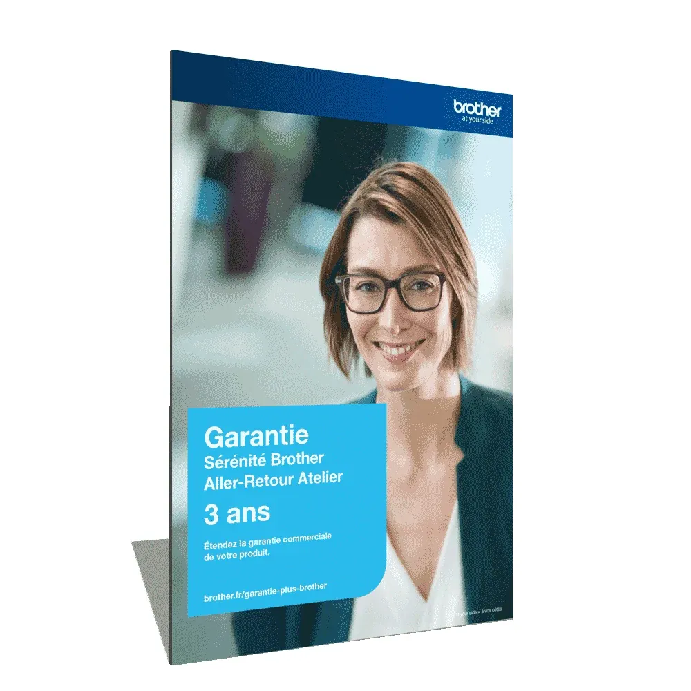 Garantie Sérénité 3 ans aller/retour atelier Brother - GSER3ARB