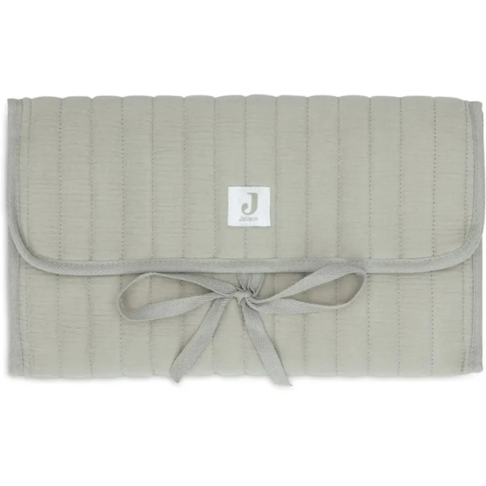 Tapis à Langer nomade Gaze de Coton - Olive Green