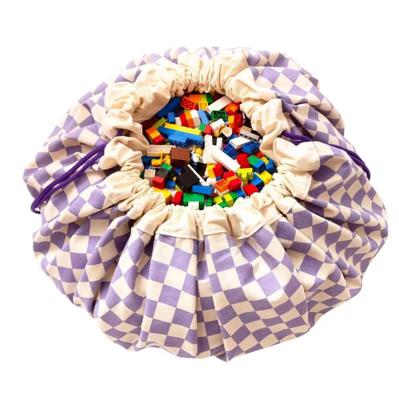 Play & Go Tapis de rangement - Vichy Purple