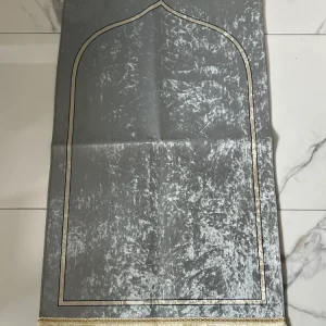 Tapis adulte fin gris - sans personnalisation