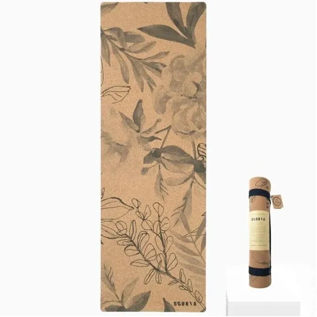 FLEURI tapis de yoga Scoria