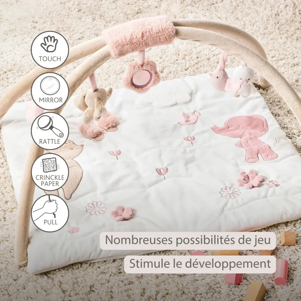 FANFAN Tapis d'éveil avec arches