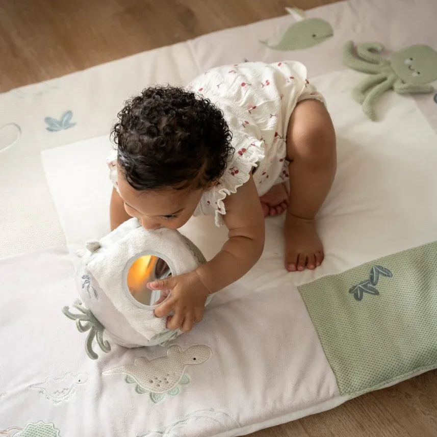 Tapis de parc Animals vert et beige – 75x95 cm