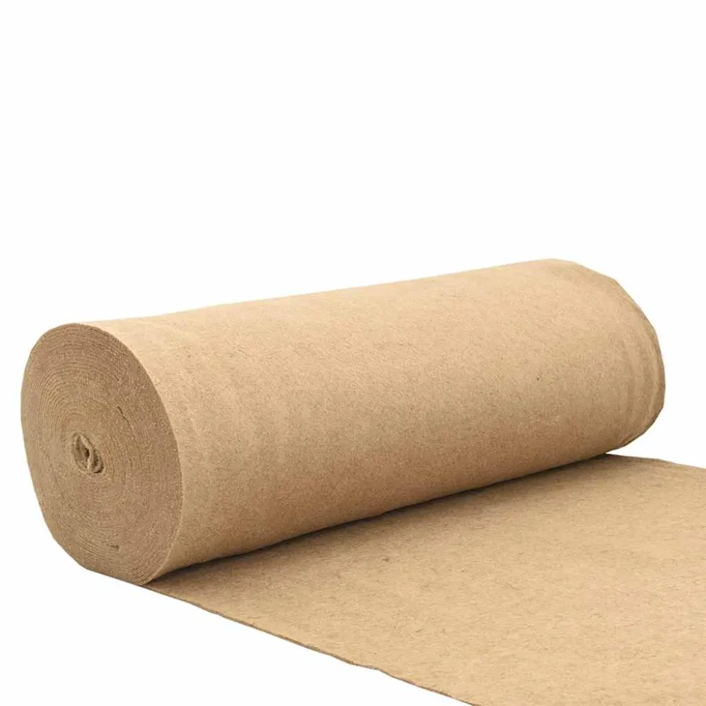vidaXL Tapis de chanvre pour rongeurs 1x25 m 5 mm