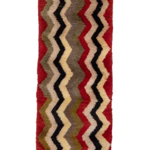 Tapis de Couloir en Laine <br> Multicolore <br> 67x187 cm