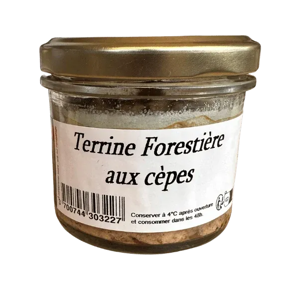 Terrine Forestière aux cèpes - 90g Campistron & Grihon