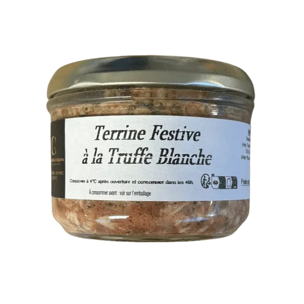 Terrine festive à la truffe blanche - 180g Campistron