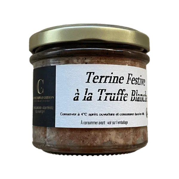 Terrine festive à la truffe blanche - 90g Campistron