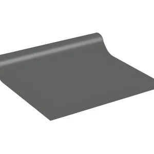 Rouleau adhésif décoratif Vinyle au Mètre - Sticker Lavable Imperméable Mur Cuisine Meubles - 60cmx3m - Gris profond