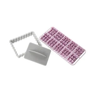 Tampon alphabet pour biscuit Zenker Connecté Pastry