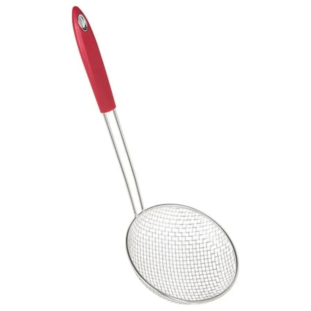 Écumoire en inox avec manche en plastique chez Alpha55 – Qualité & … – Accessoire capital au quotidien