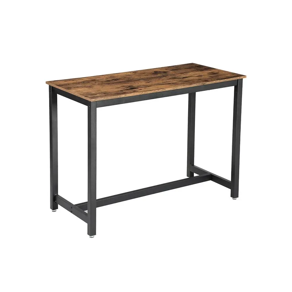 VASAGLE Table de bar solide