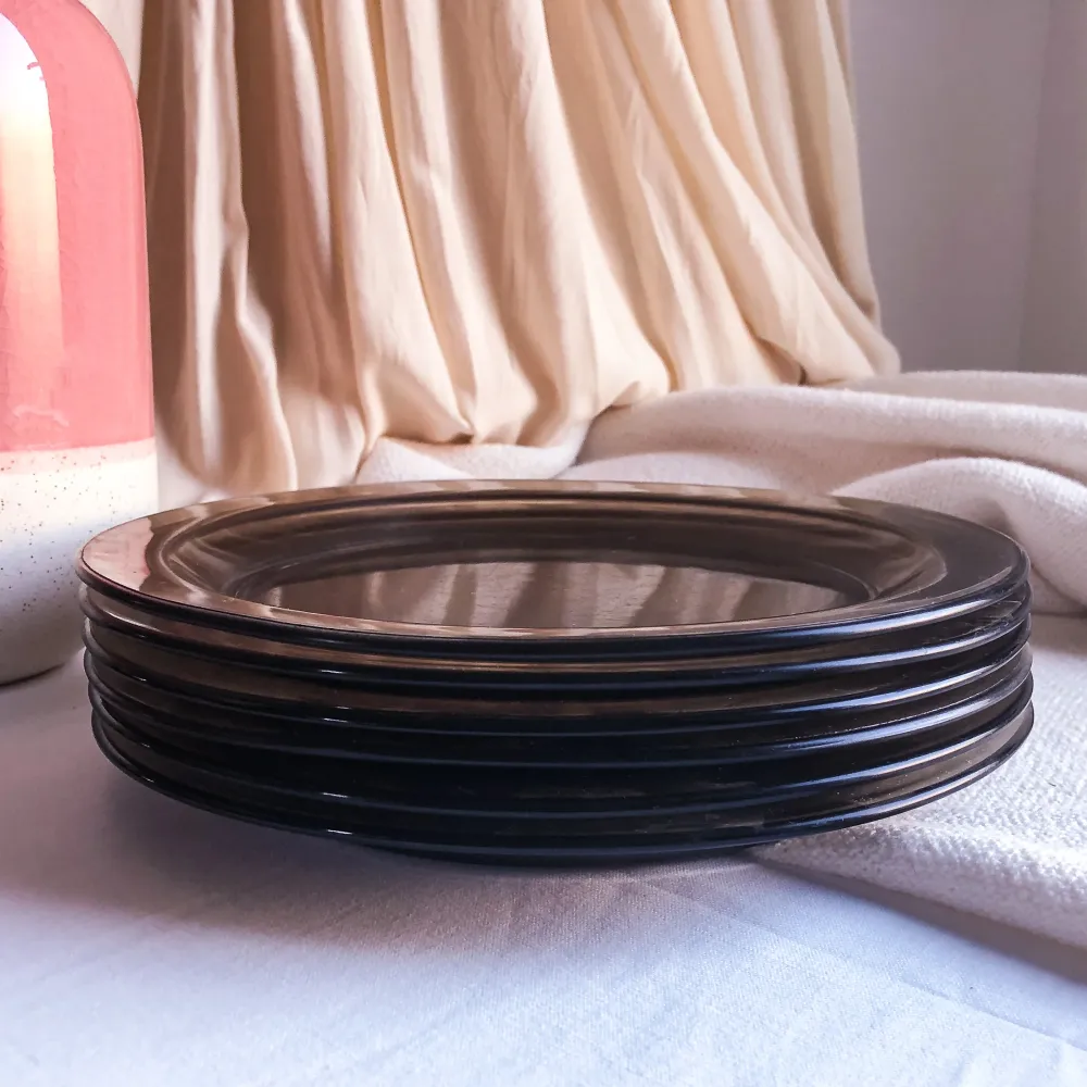 Assiettes Vereco : set de 6 !