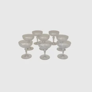 8 COUPES À CHAMPAGNE