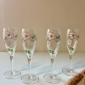 Flûtes à champagne Perrier Jouët