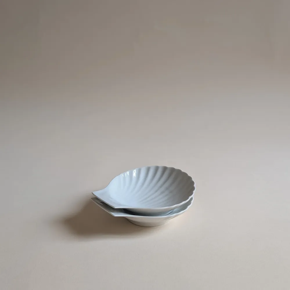 PAIRE DE COUPELLES COQUILLAGE