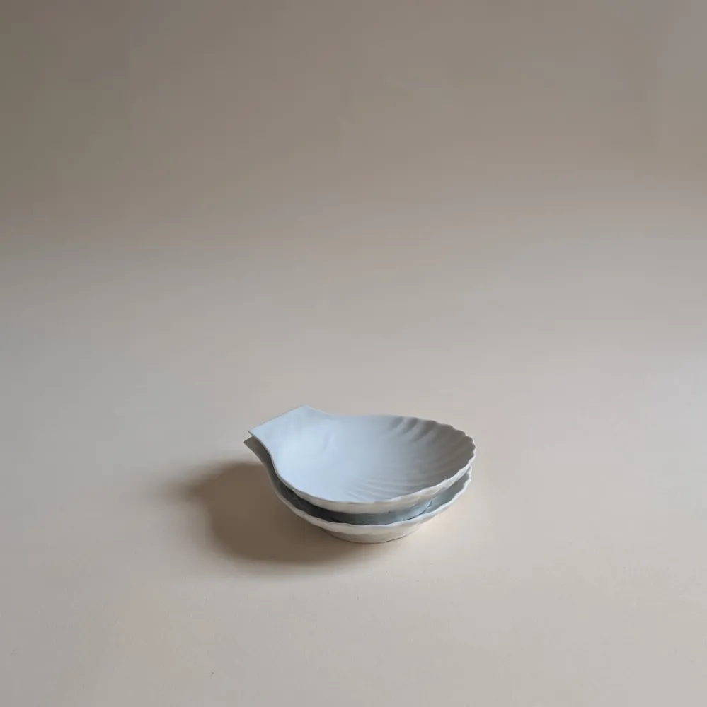 PAIRE DE COUPELLES COQUILLAGE