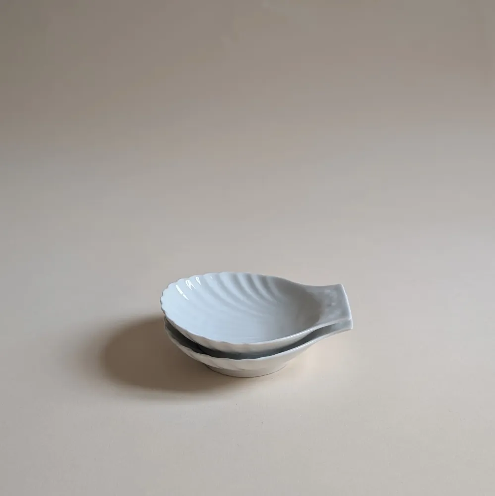 PAIRE DE COUPELLES COQUILLAGE