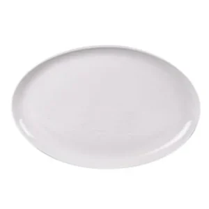 Plat ovale Ecume 30 x 20.5 cm - Table passion