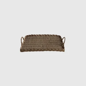 PLATEAU EN OSIER RECTANGULAIRE