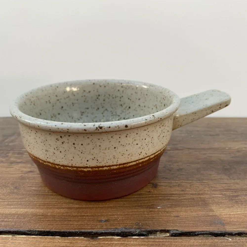 Purbeck Pottery « Portland » Plat à soupe à poignée avec couvercle (sans couvercle) - Poignée plate