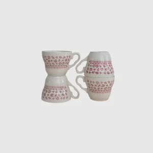 4 TASSES EN CÉRAMIQUE