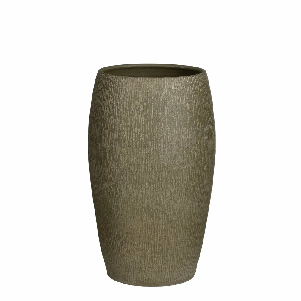 Mica decorations vase morgan - 30x30x50 cm - terre cuite - vert