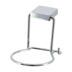Porte Sèche-cheveux en Inox et Zamak finition chromée