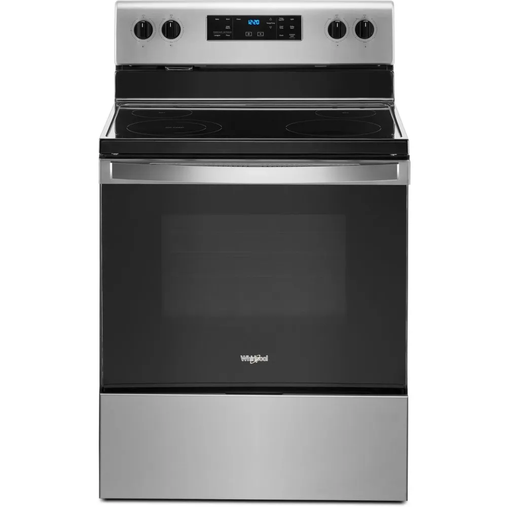 Whirlpool Cuisinière amovible électrique de 30 po. avec technologie Frozen Bake™ YWFE515S0JS de Design Scandinave